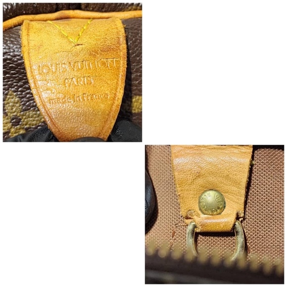 Authentic Louis Vuitton Speedy 35 Bag Brown - Picture 4 of 13